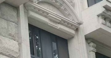 福建芝麻白异形 石材异形定制