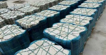 福建黄金麻冰裂纹 碎拼