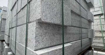 福建芝麻白路牙石 马路牙子