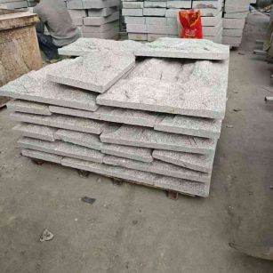 福建芝麻白蘑菇石，自然面