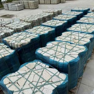 福建黄金麻冰裂纹 碎拼