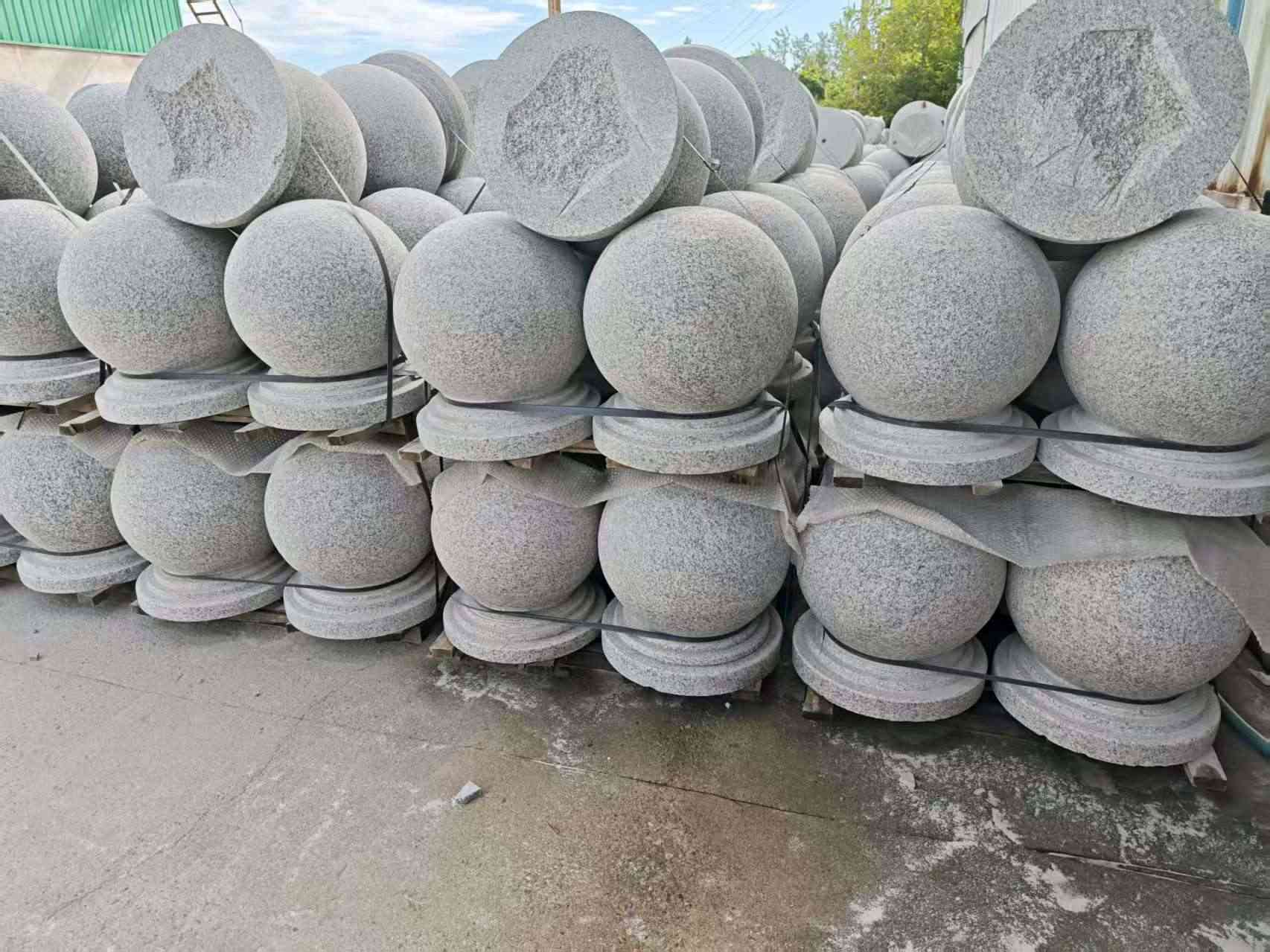 福建圆球石球挡车球