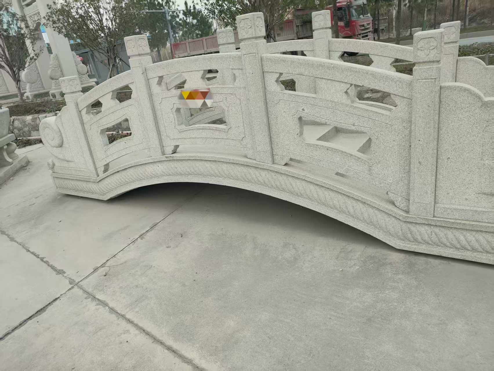 福建芝麻白拱桥，石桥